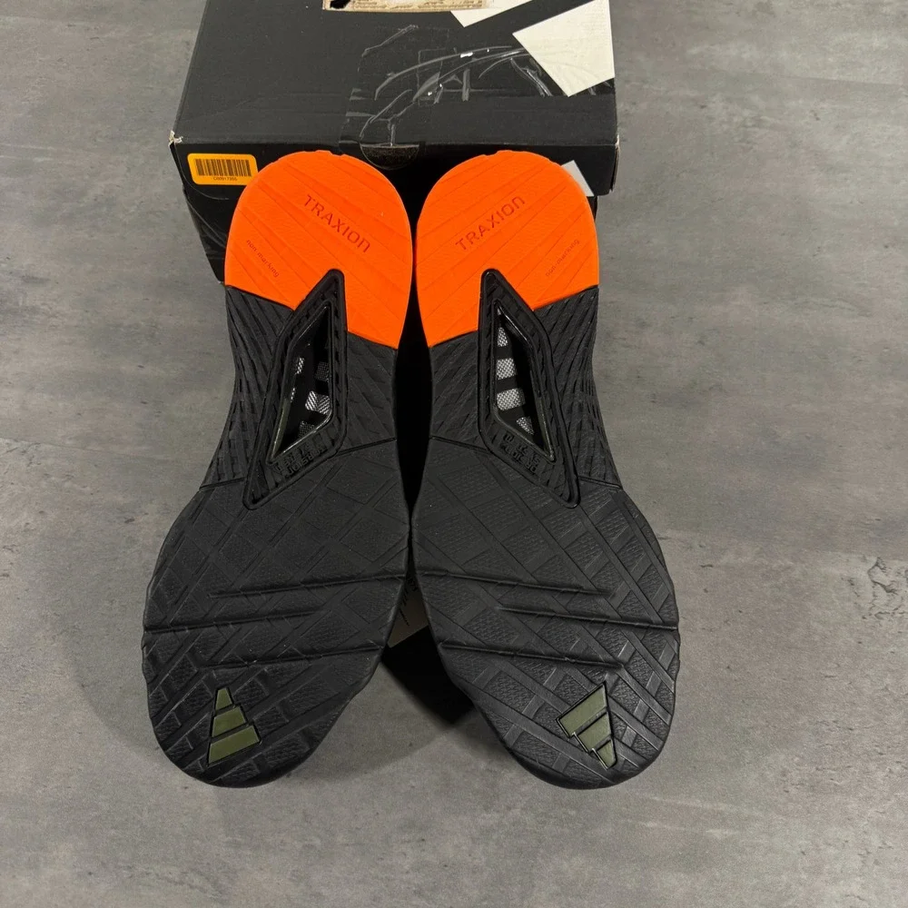 adidas Dropset 3 Trainers Mens 11.5 Black Green Orange HEAT.RDY Training JR1671
